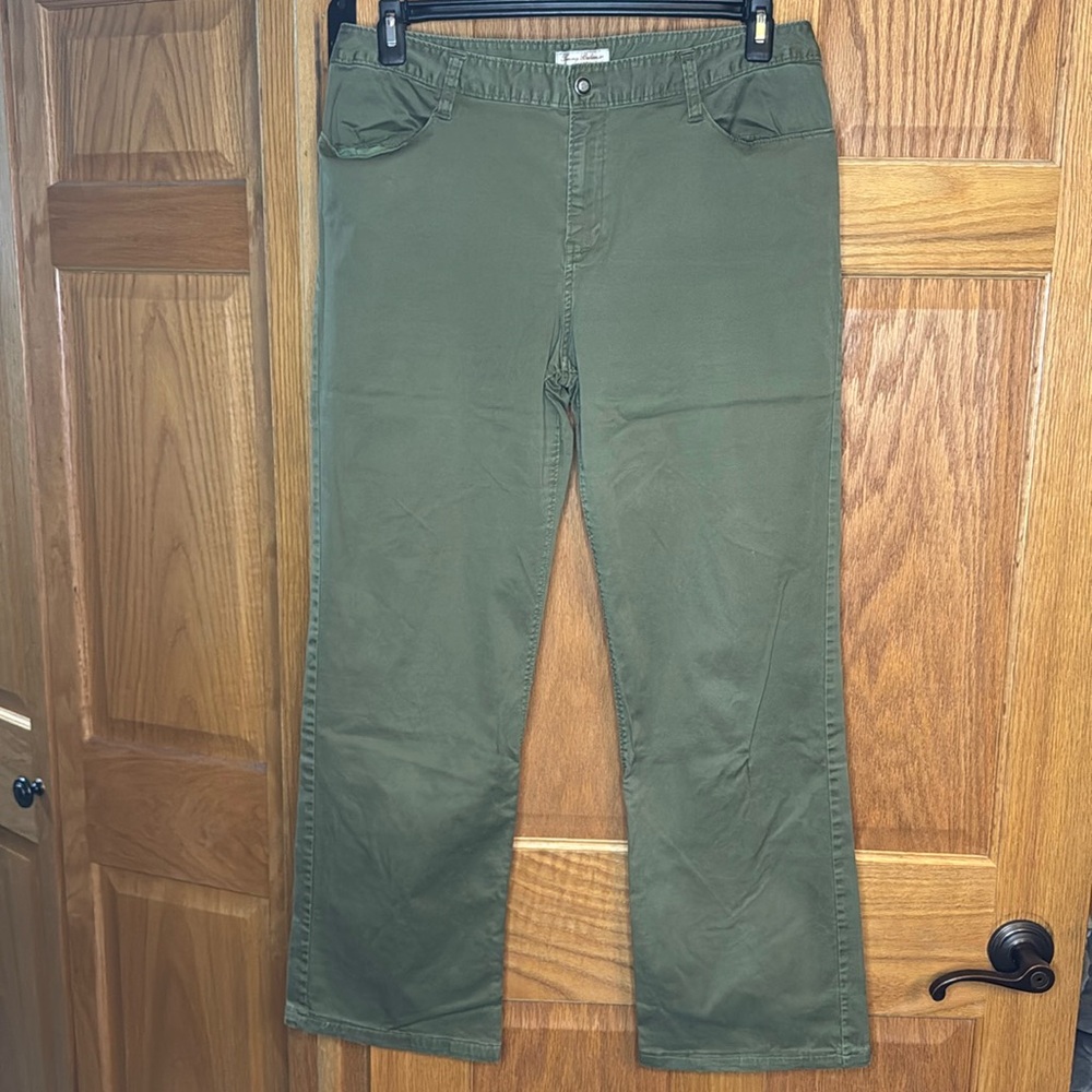 Tommy Bahama Beach Cotton Blend Stretch Sateen High Rise Jeans, 14